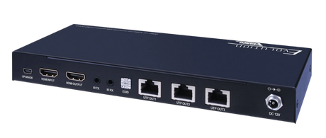 EVSP1013 1x3 Plus 1 HDMI Output Splitter over Single CAT5e/CAT6 Cable PoE 165'