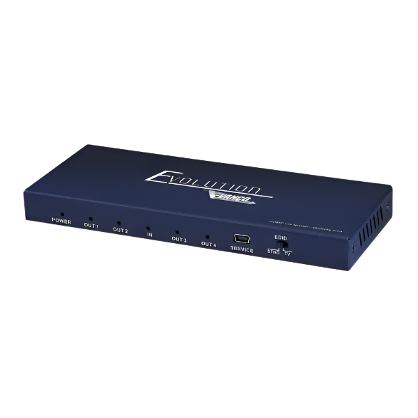 EVSP4K14 Slim HDMI 1x4 4K Splitter 4K/60Hz HDR HDCP2.2