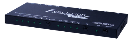 EVSW1042 HDMI 4x1 Selector Switch 4K/60Hz HDR HDCP 2.2 IR Routing