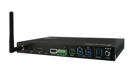 Evolution EVSW4K41 4K 4×1 Multi-Format Wireless Collaboration Switcher with Wired and Wireless Connectivity