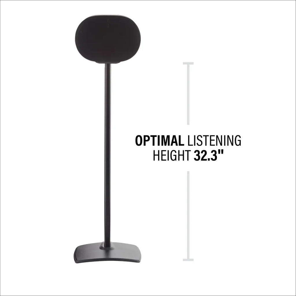 WSSE31-B2 Speaker Stand for Sonos Era 300 32.31" Black