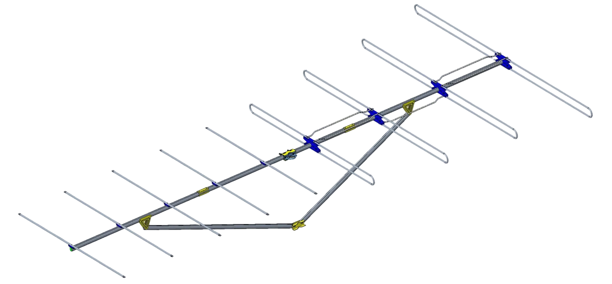 SBFM9 Long Range FM Antenna 135" Boom High Gain
