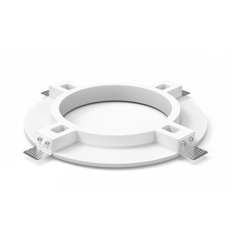GFC06MK2 Gypsum flush mount installation ring for CELO6 Rough texture finished