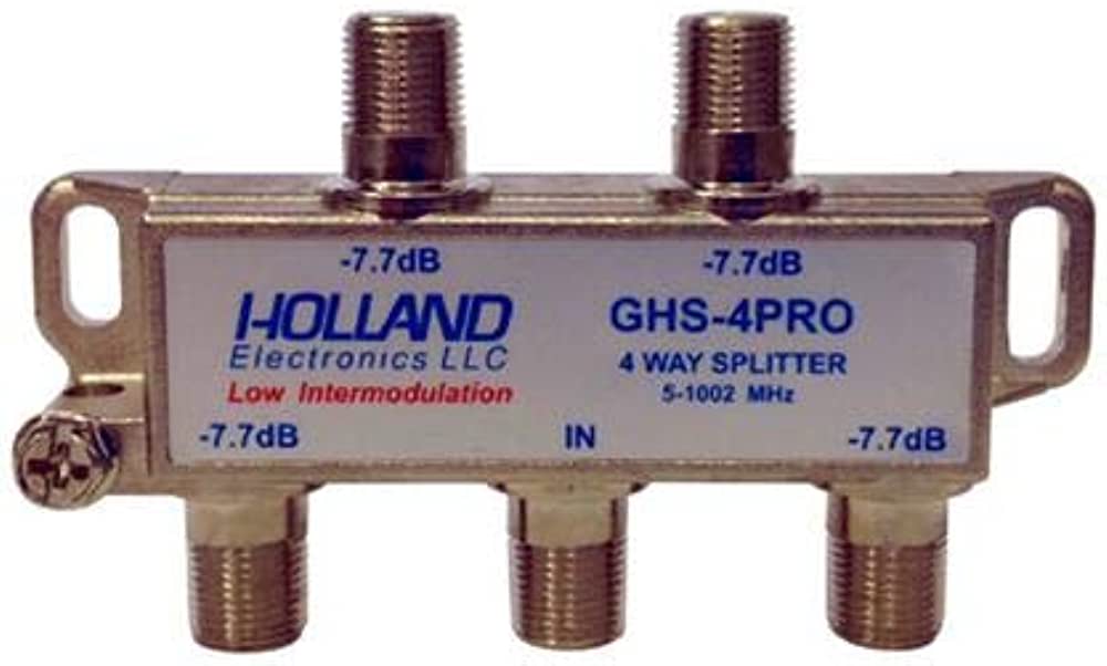 GHS-4PRO 4-way solder back splitter 1GHz