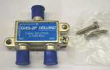 GHS-2P 2-Way Splitter (5-1000 MHz) Solder Back