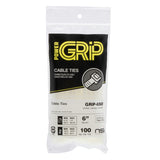 Cable Ties 50lb 100PK 6-18"