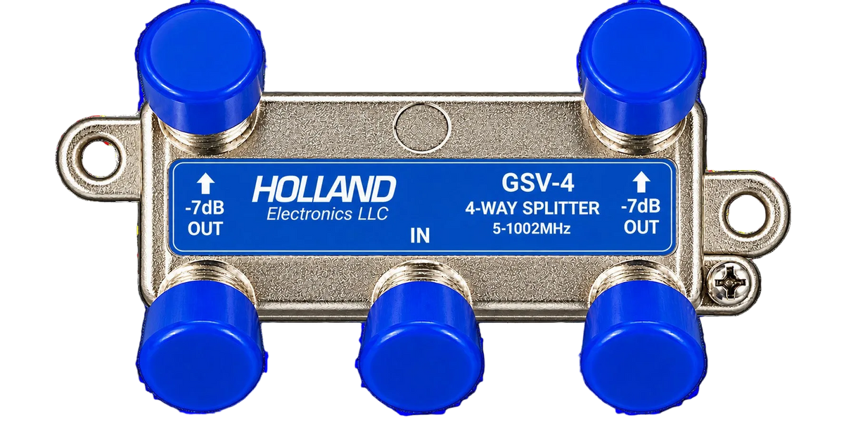 GSV-4 4 Way Vertical Splitter