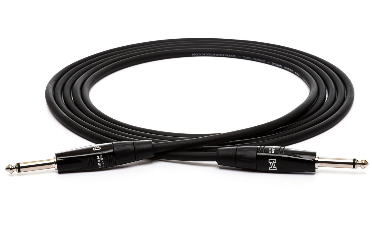 HGTR020 Pro Guitar Cable REAN Straight to Same 20'