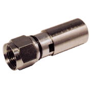 SLCU-6Q SuperLok Compression Connector for RG-6 quad shield cable