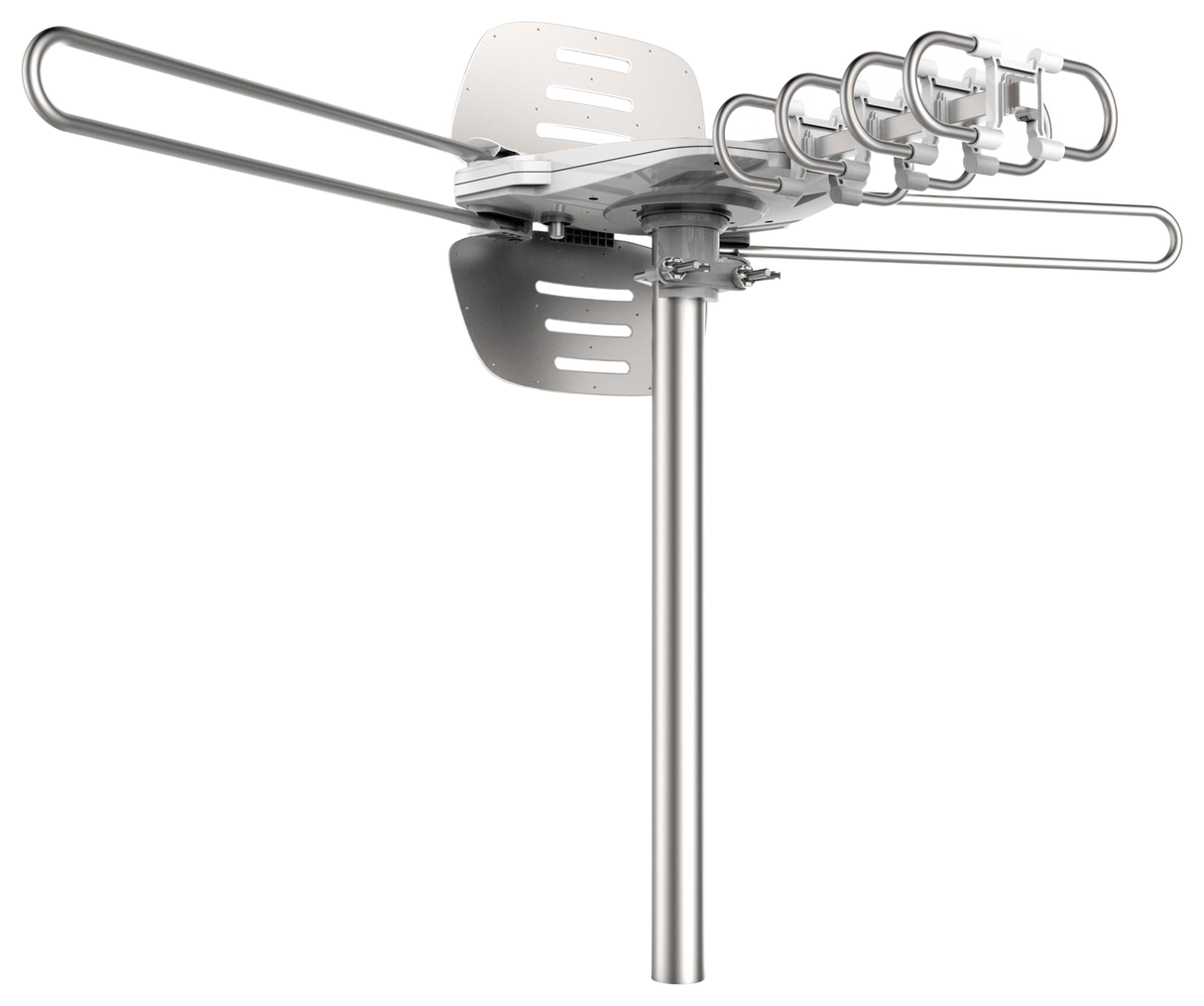 HTA 2605 VHF / UHF Outdoor Antenna with Built-in Rotor & Remote
