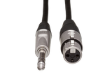 HXS-005 Pro Balanced Interconnect Rean XLR3F To 1/4" TRS 5'