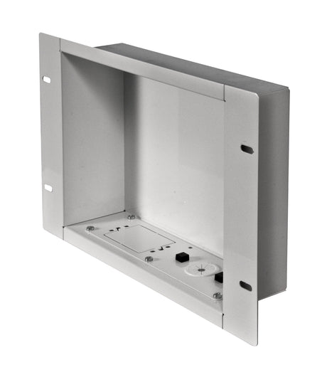 Recessed Cable Management and Power Storage Accessory Box