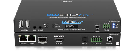 IP350UHD-RX IP Multicast HDMI2.0 Video Receiver with Dante® 4K 60Hz
