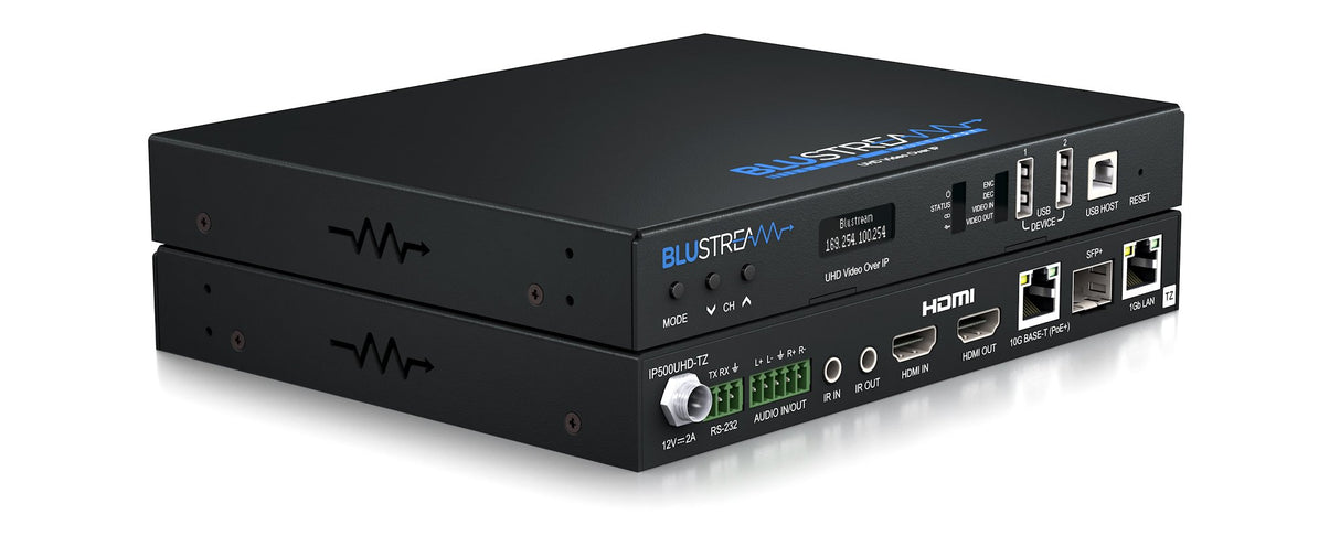 IP500UHD-TX IP Multicast UHD Video Transceiver over 10Gb Managed Network