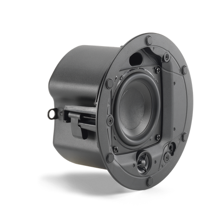C414MC/T 4" Two-Way Ceiling Loudspeaker with Low-Profile Enclosure
