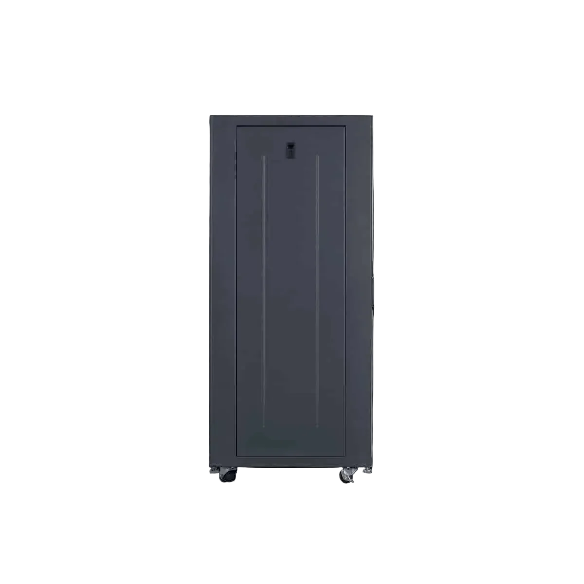 LCDR-2724 27U x 24"D Designer AV Rack with Tempered Glass Door