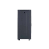 LCDR-2724 27U x 24"D Designer AV Rack with Tempered Glass Door