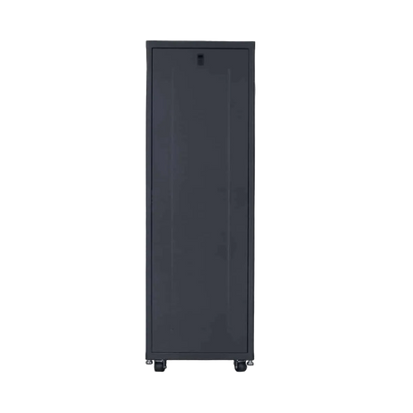 LCDR-3524 35U x 24"D Designer AV Rack with Tempered Glass Door