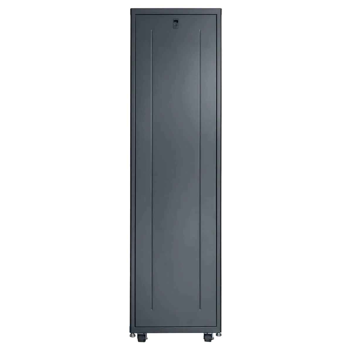 LCDR-4224 42U x 24"D Designer AV Rack with Tempered Glass Door