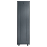LCDR-4224 42U x 24"D Designer AV Rack with Tempered Glass Door