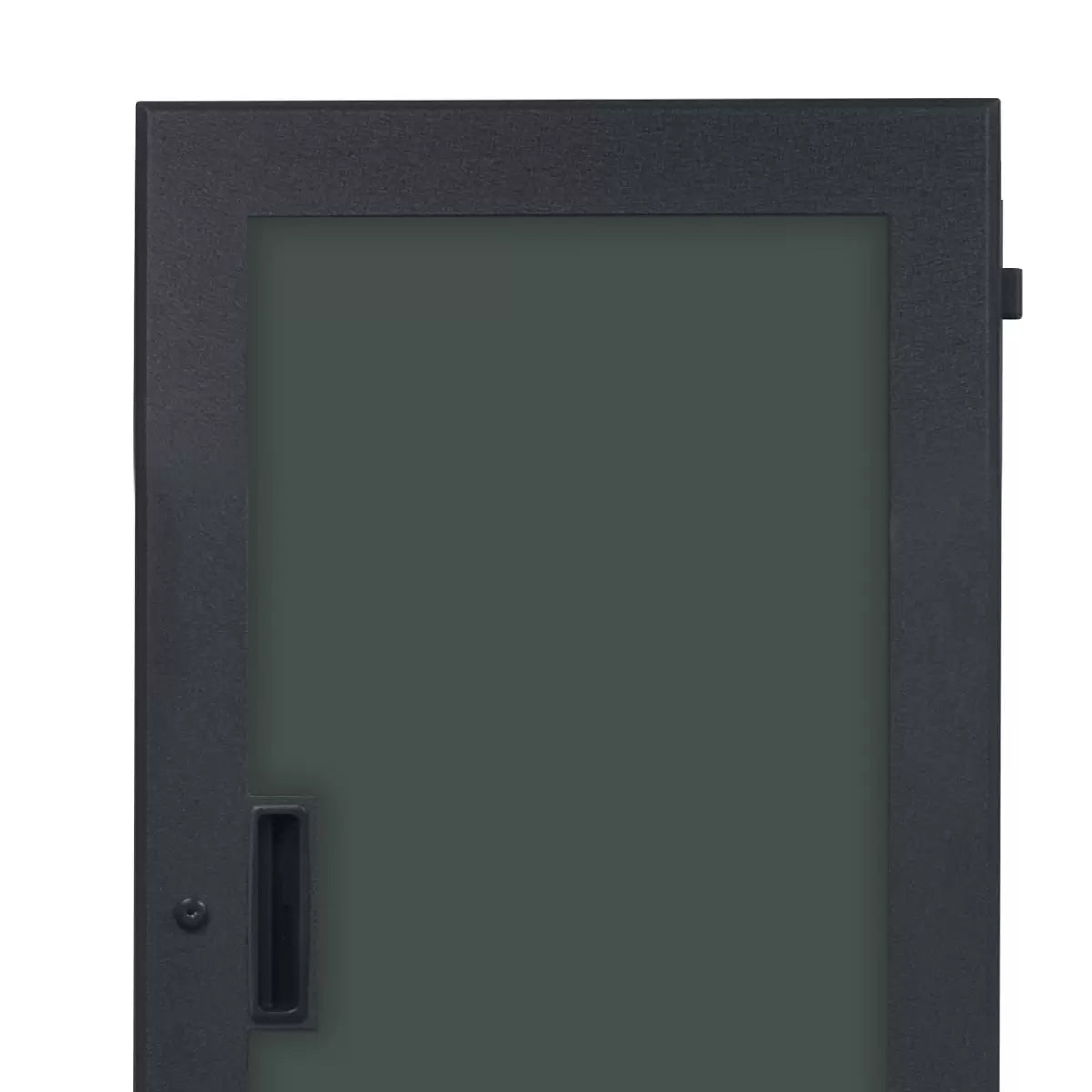 LFD-16P Door Plexiglass Front-16U, Locking