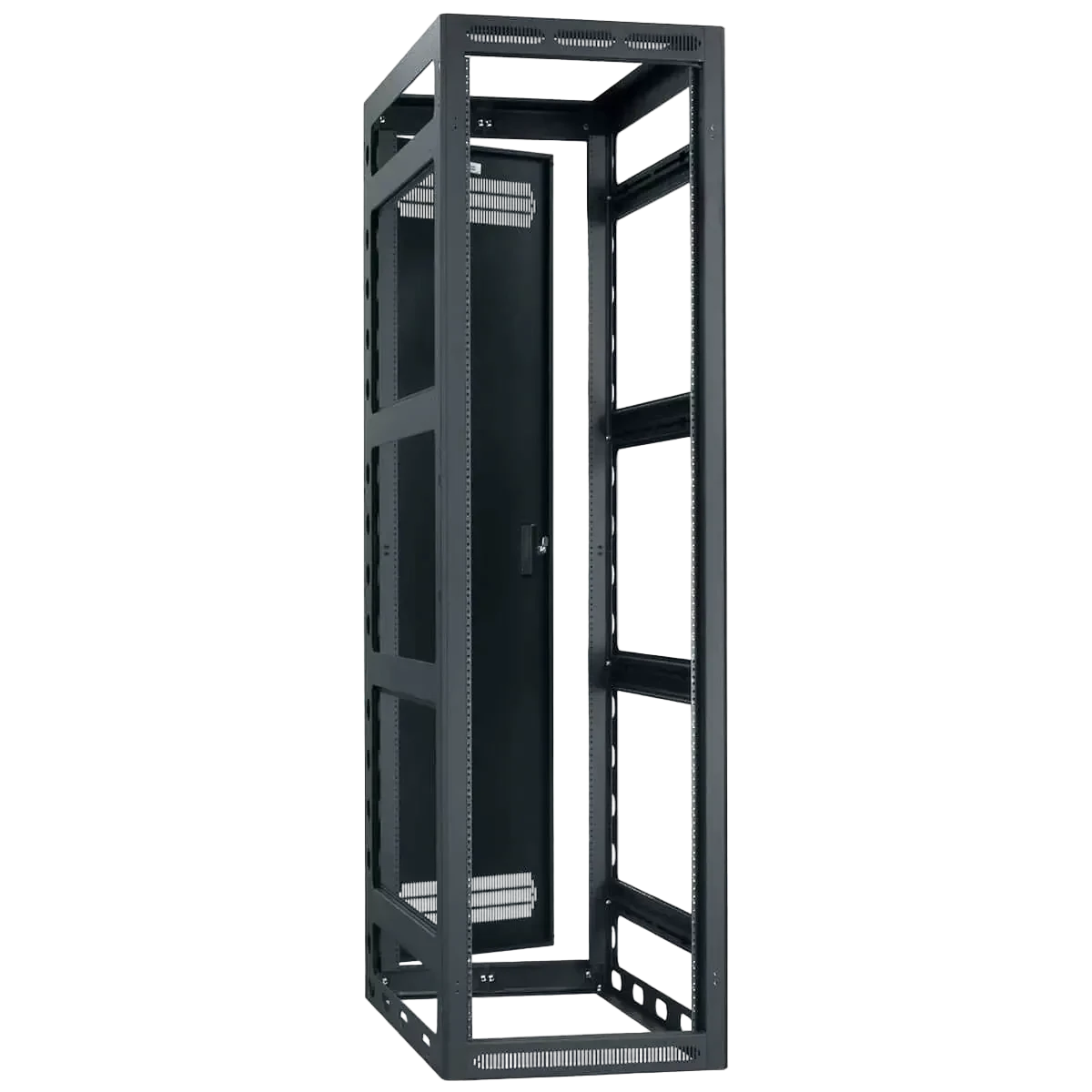 LGR-4436 44U x 36"D Gangable AV Rack with or without Rear Door, 23"W