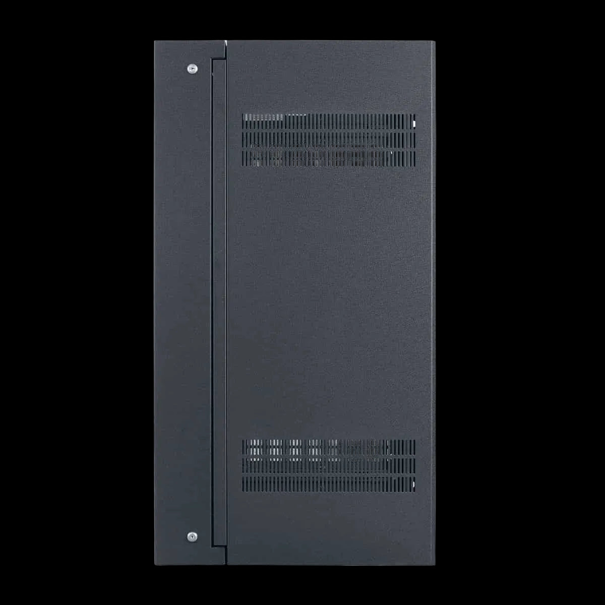 LWR-2123 Rack-Sectional Wall Mount-21u, 23in Deep, 1pr Adj Rails, Blk