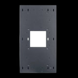 LWR-2123 Rack-Sectional Wall Mount-21u, 23in Deep, 1pr Adj Rails, Blk