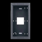 LWR-2123 Rack-Sectional Wall Mount-21u, 23in Deep, 1pr Adj Rails, Blk