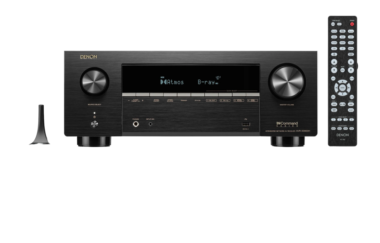 AVR-X3900H 9.4 Channel 105W 8K AV Receiver Powered by HEOS™