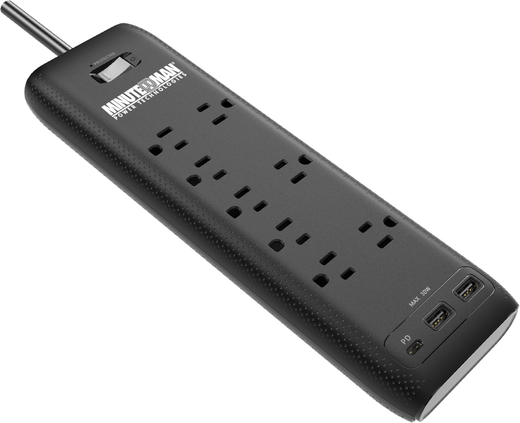 MMS-STP8U3 MMS™ 8-outlet surge protector