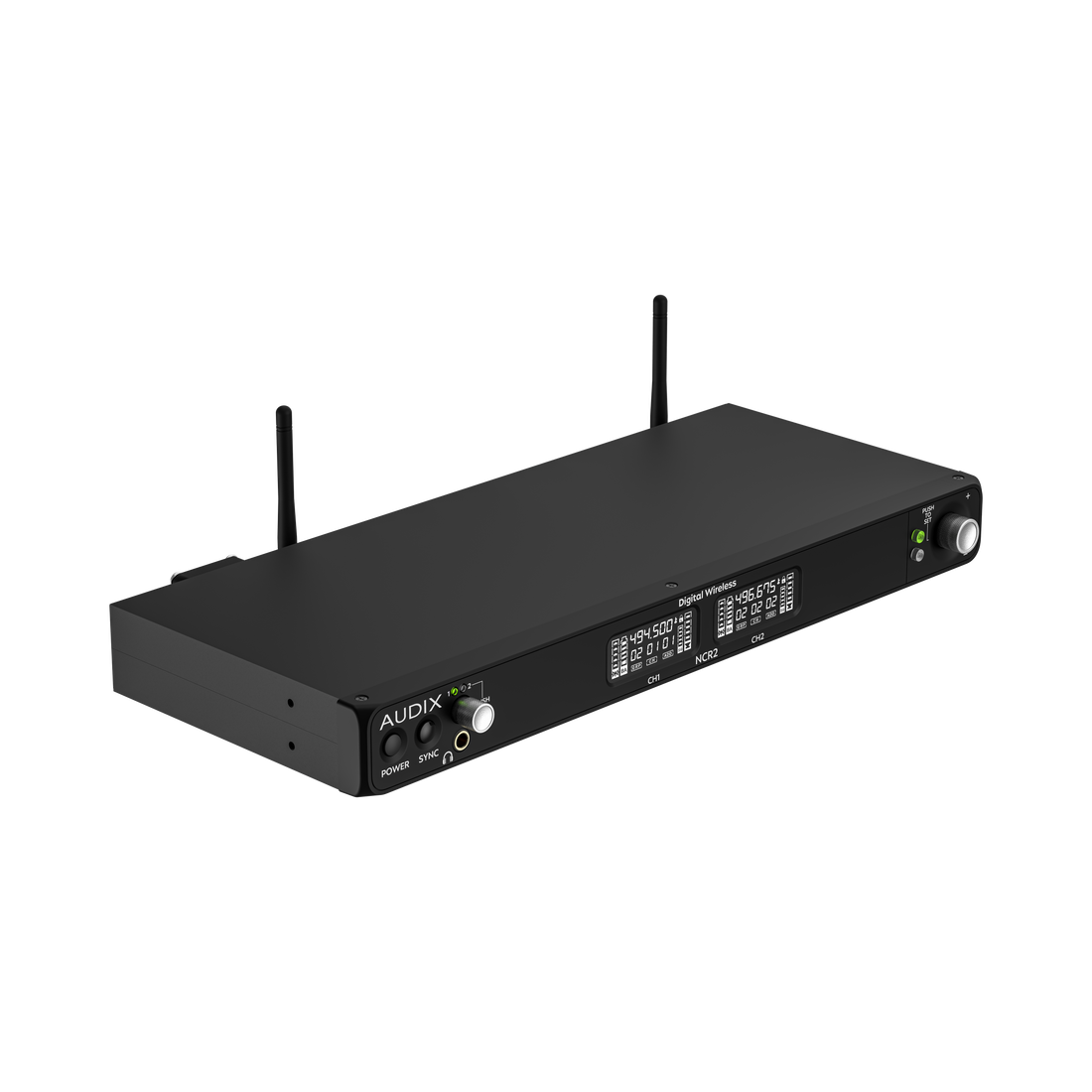 NCR2 Novacore Dual-Channel Digital Receiver Analog & Dante Outputs