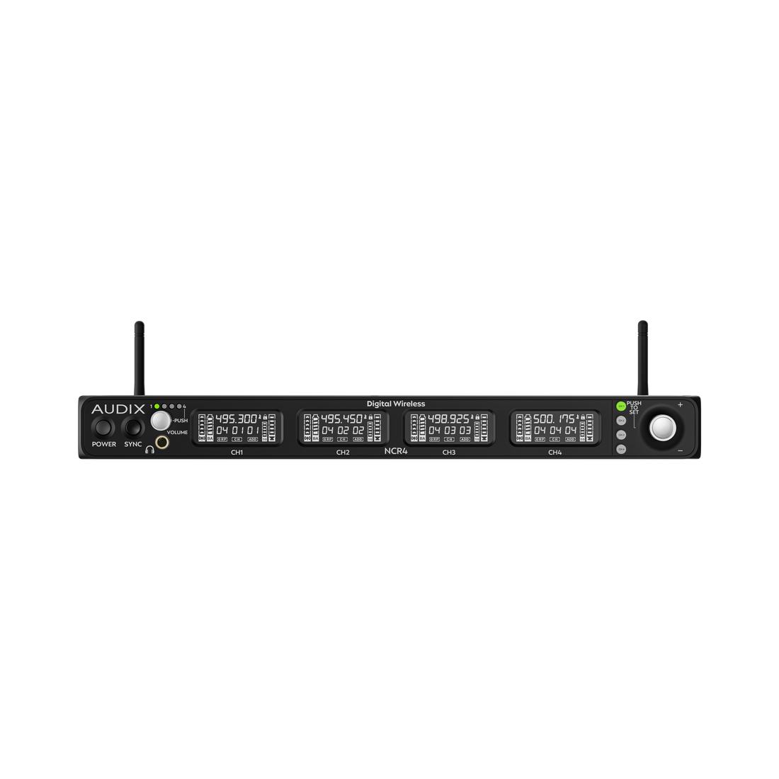 NCR4 Novacore Quad-Channel Digital Receiver Analong & Dante Outputs