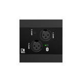 NWP320 Dante Enabled PoE Network Input Panel w/2 XLR, 3.5mm and integrated Bluetooth