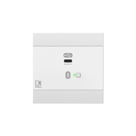NWP400 Dante Enabled PoE Network Input Panel w/USB Type C and integrated Bluetooth