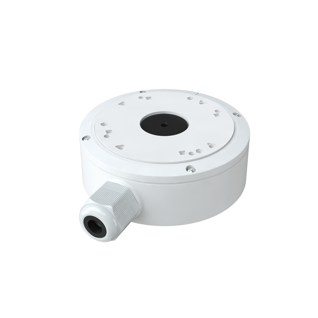 O4VT2 4mp H.265 IP Turret Camera with Junction Box, 2.8mm Fixed Lens NDAA White