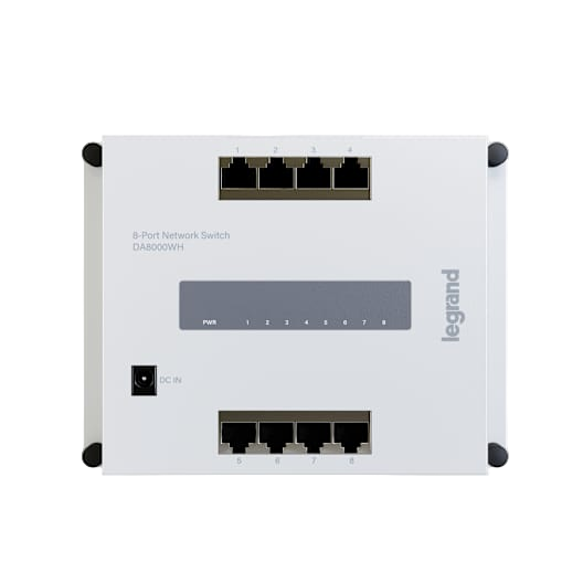 DA8000WH 8 Port Network Switch