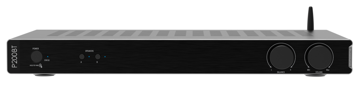 P200BT 2 Channel 200W Stereo Power Amplifier with Bluetooth