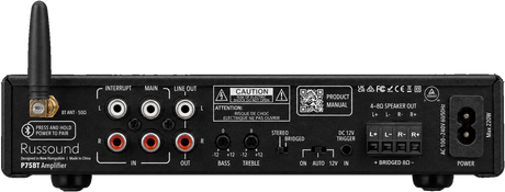 P75BT 2 Channel 75W Stereo Power Amplifier with Bluetooth