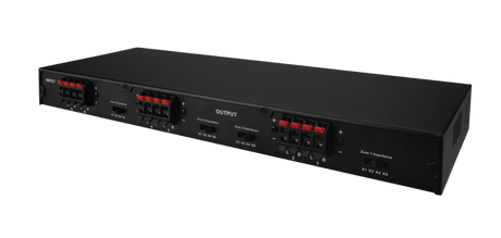 PASS4V Two Source Four Pair Stereo Speaker Select Box with Volume Control