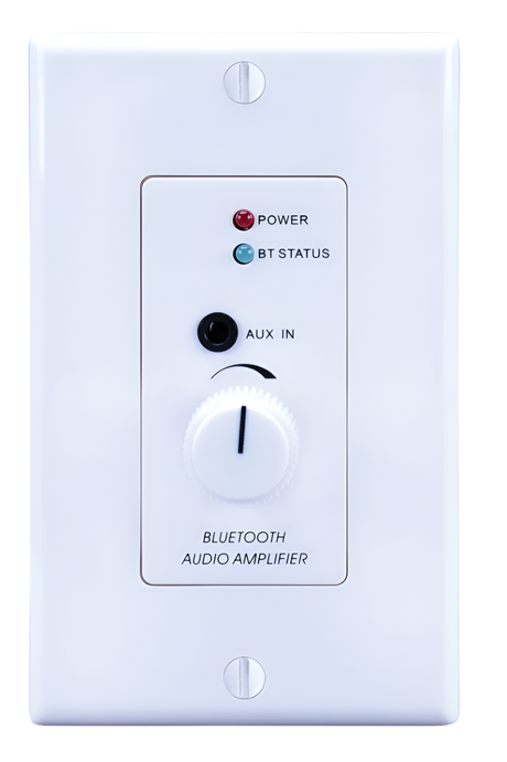 PA230WP 2 Channel 24w Bluetooth 4.2 Amplifier Wall Plate