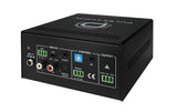 Pulse Audio PAV1100 Single Channel 100w 70/100 Volt Amplifier w/Mic Input