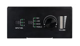 Pulse Audio PAV1100 Single Channel 100w 70/100 Volt Amplifier w/Mic Input