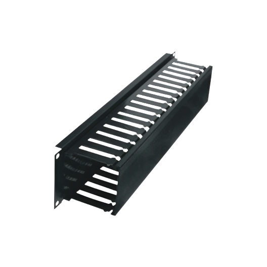 PHCM23 2 RU Plastic Cable Manager 3" Deep with Removable Cover
