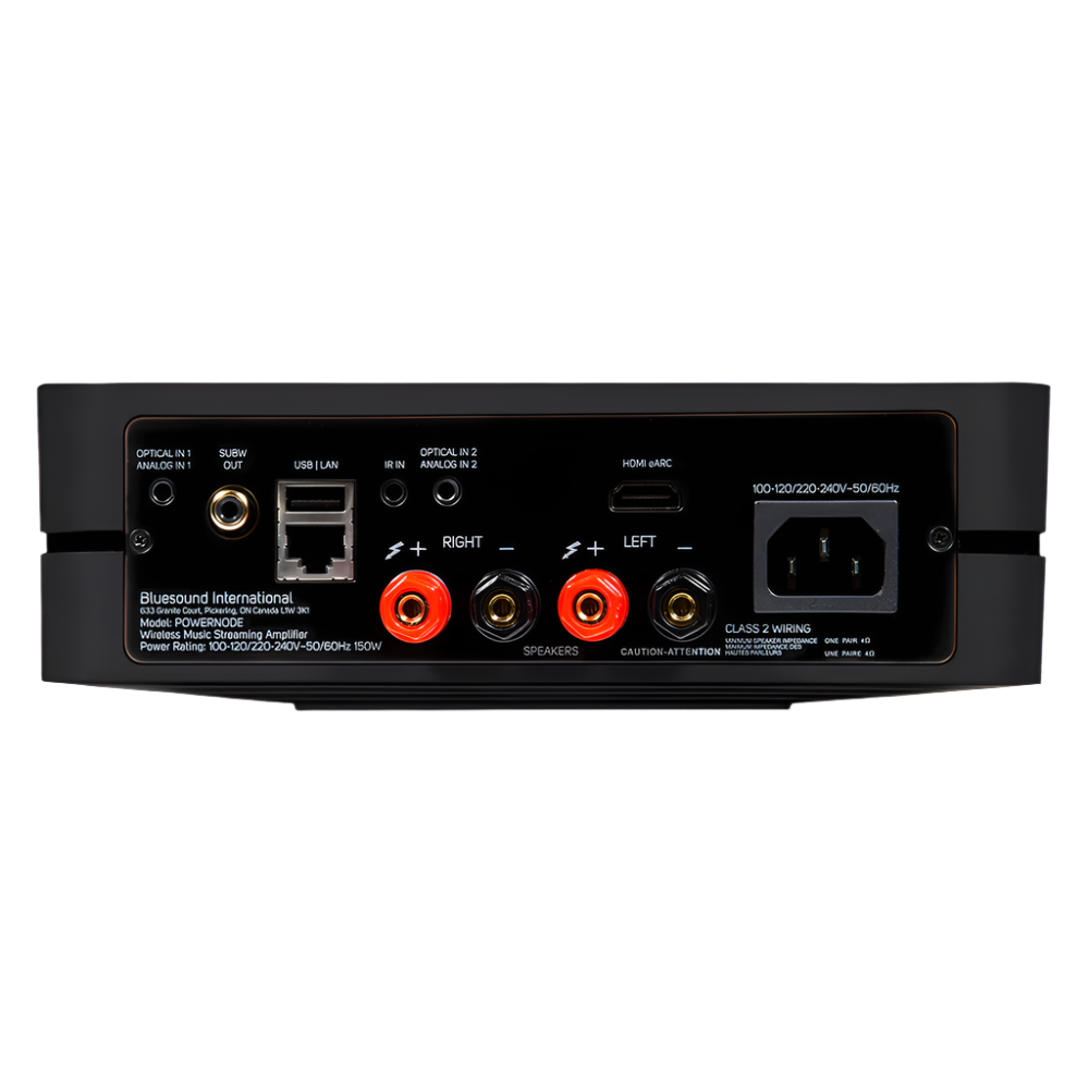 Powernode Wireless Multi-Room Hi-Res Music Streaming Amplifier