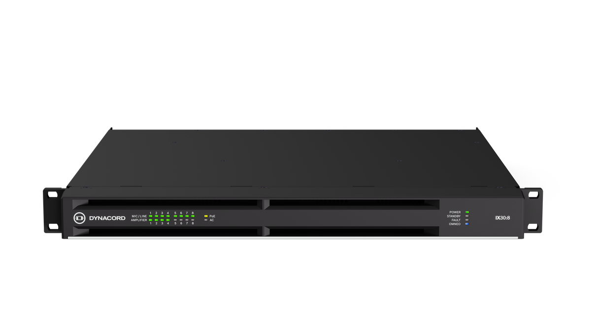 IX30:8-US 8-Channel Networked DSP Amplifier