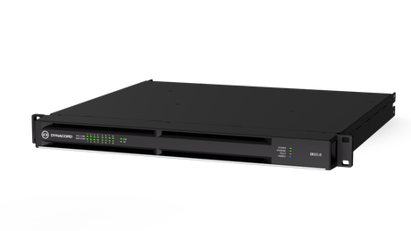 IX60:8-US 8-Channel Networked DSP Amplifier With 6 Kw Powertank For Hi-Z And Lo-Z Operation, 8 X 8 Dante With