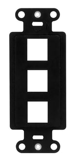 WP3413 3-Port Decorator Outlet Strap