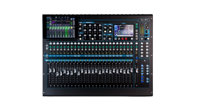 QU-24 16 Chanel Compact 30" 24out Digital Mixer