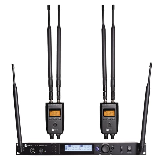 RF PA Kit Dual Channel Transmitter with Receivers